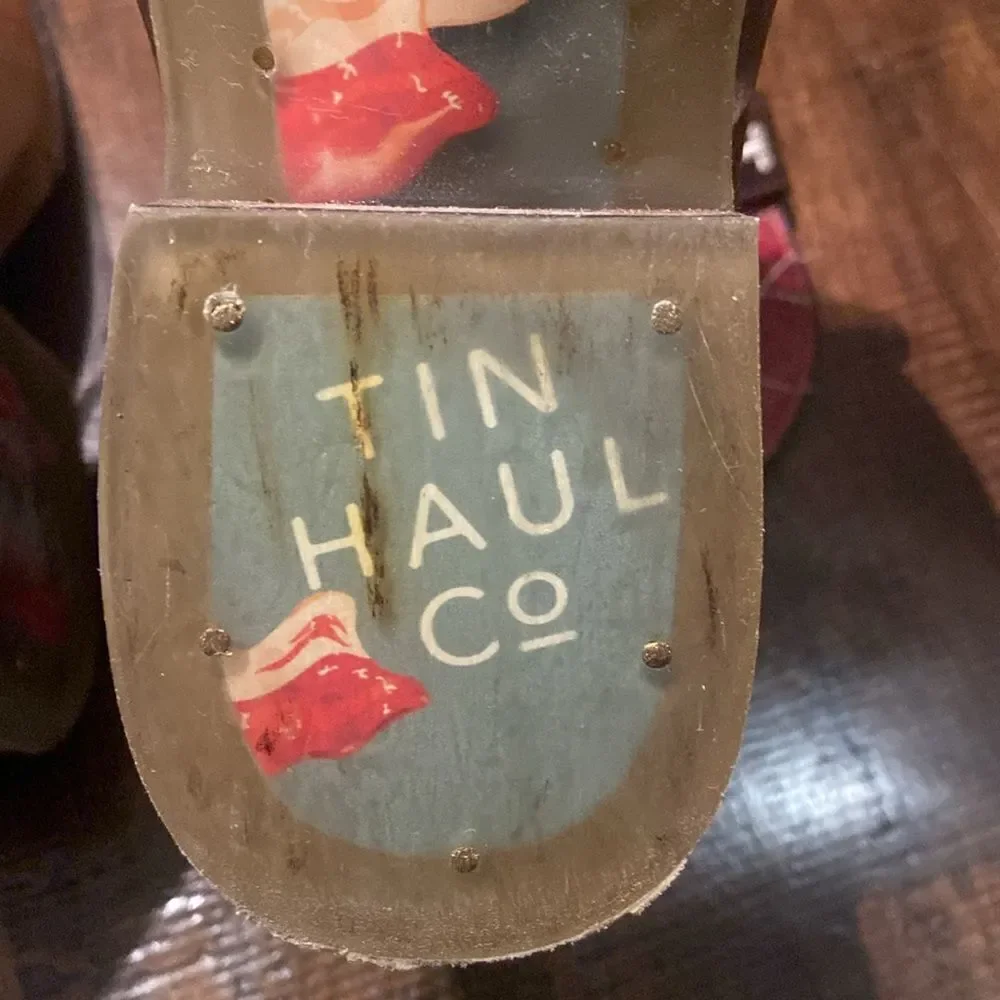 Tin Haul Big Kids Boots - Not Boaring Bacon/Eggs Size 2 Cowboy Boots